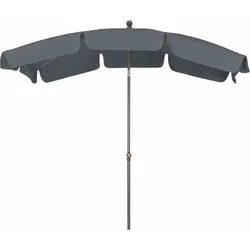 SIENA GARDEN  Tropico Tropico Mittelstockschirm anthrazit/grau 210x140cm