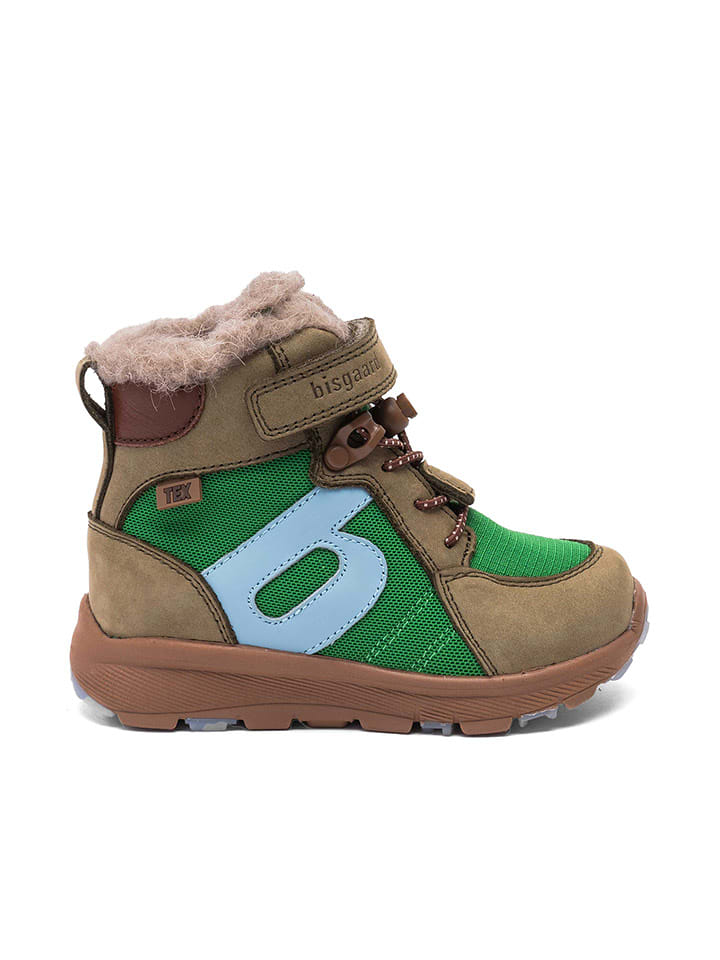 bisgaard Boots ''Marton'' in Hellbraun/ Grün - 23