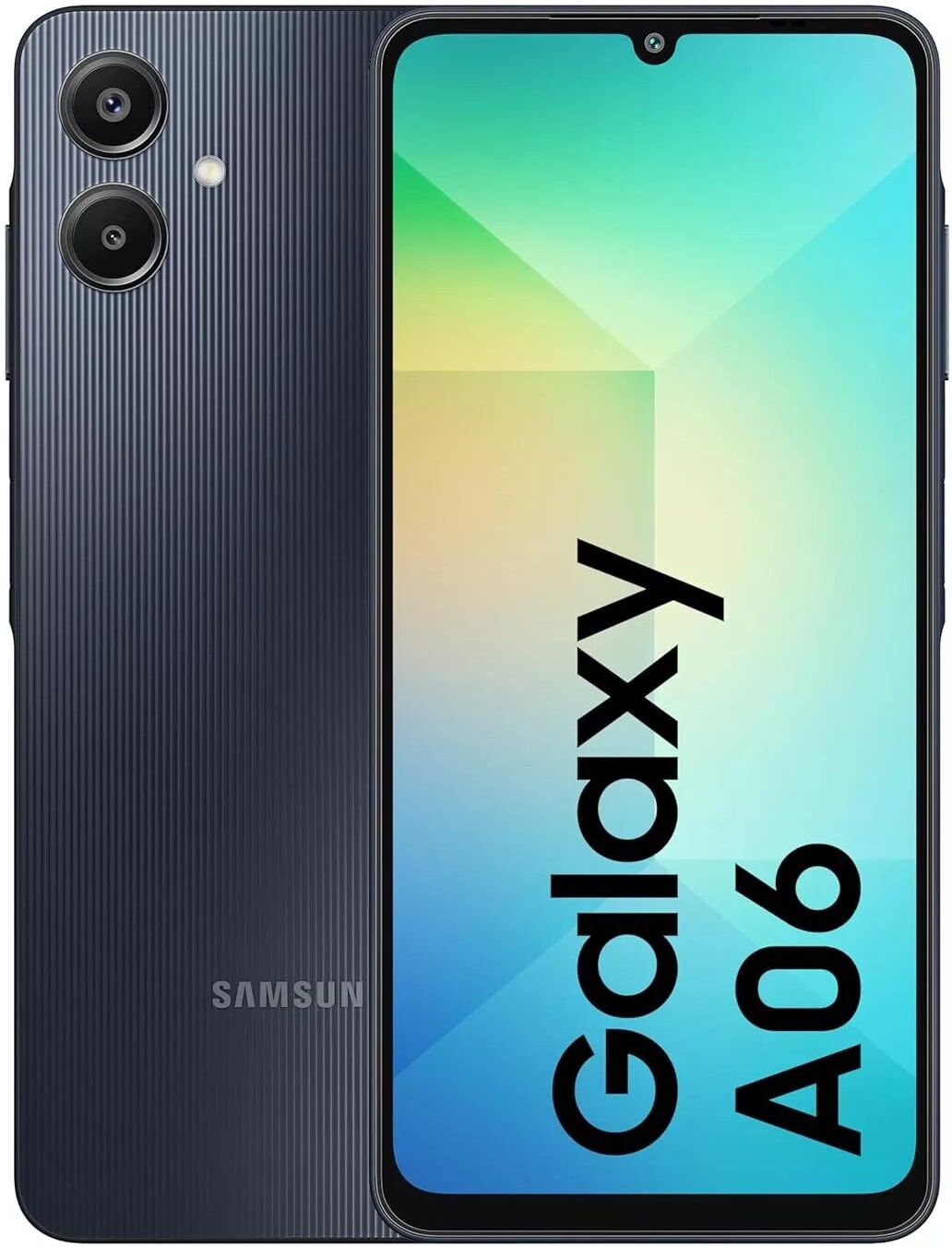 SAMSUNG Galaxy A06 4G 64GB 4GB RAM Dual SIM Black SIM-Free Unlocked Mobile Phone, New