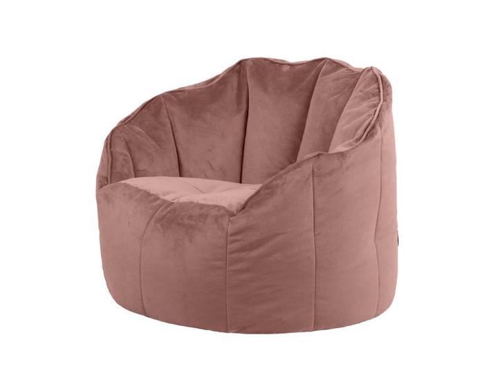 icon Sitzsack Sessel aus Samt „Sirena“, Sitzsack XXL, Made in Germany, für Erwachsene & Kinder