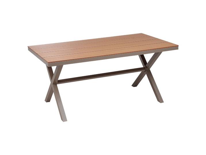 GARTENTISCH Heller Holzfarbton Tiano