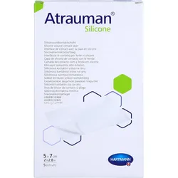Atrauman Silicone Steril 5x7 cm Kompressen 5 ST