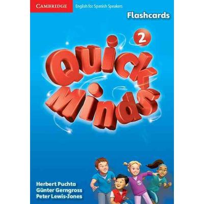 Quick Minds Level 2 Flashcards Spanish Edition, Nonbook von Herbert Puchta,Günter Gerngross,Peter Lewis-Jones, Cambridge University Press,