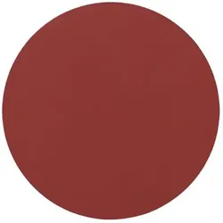 LINDDNA Untersetzer Nupo Circle Leder Rot