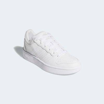 Sneaker ADIDAS SPORTSWEAR "HOOPS CLASSIC", Damen, Gr. 38, cloud weiß, ftwr weiß, core schwarz, Synthetik, Schuhe Sneaker