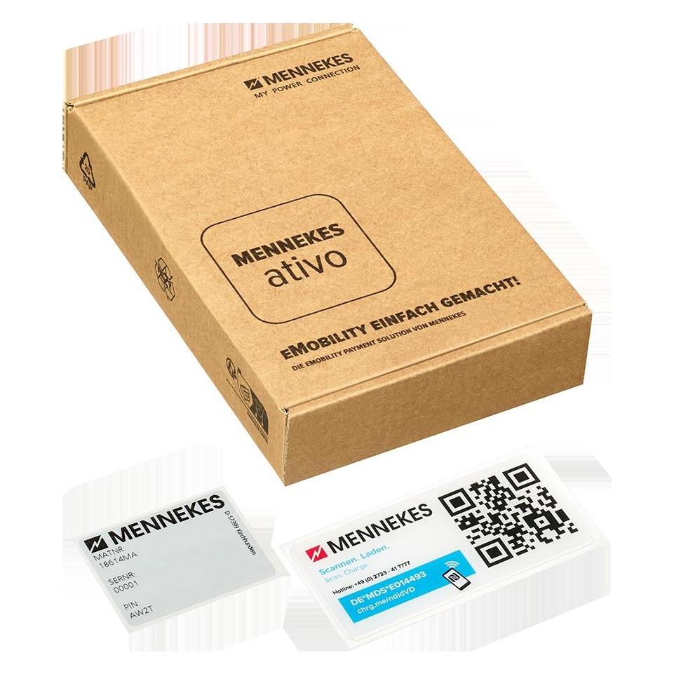 Mennekes ativo 4Business Paket o 18614MA SIM-Karte (18614MA)