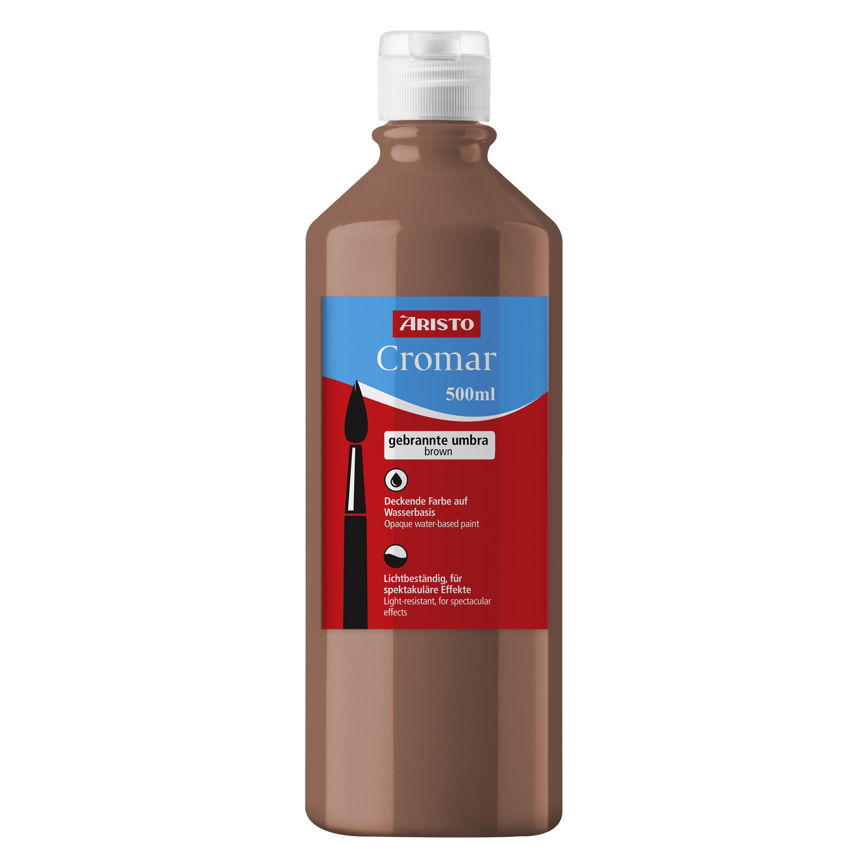 Aristo Cromar 500 ml, gebrannte umbra (500 ml) (AR30950)