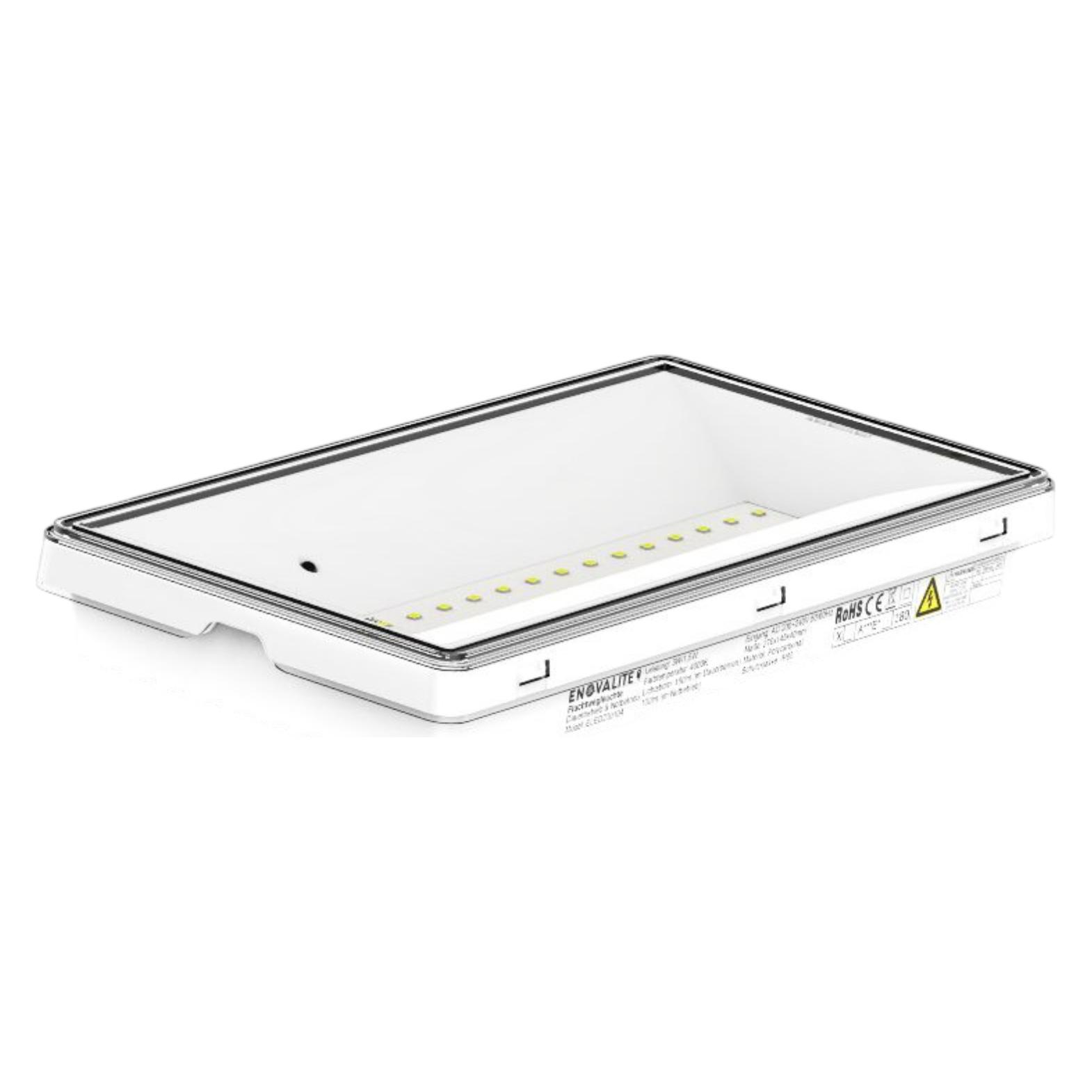 Enovalite LED-Fluchtwegleuchte (130 lm) (ELED200104-8H)