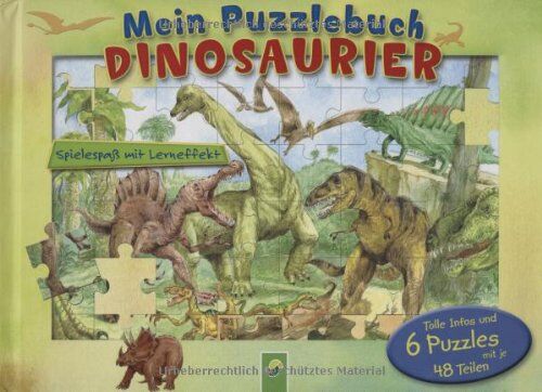 Oliver Bieber - Mein Puzzlebuch Dinosaurier: Spielspass mit Lerneffekt - Preis vom 11.10.2026 03:10:56 h