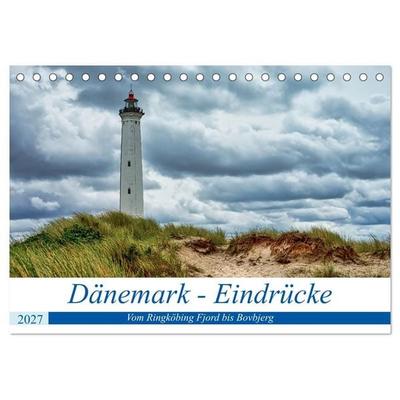 Dänemark - Eindrücke Vom Ringköbing Fjord bis Bovbjerg (Tischkalender 2027 DIN A5 quer), CALVENDO Monatskalender