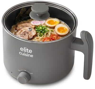 Elite Cuisine EHPL1052 Noodle Express Electric Hot Pot
