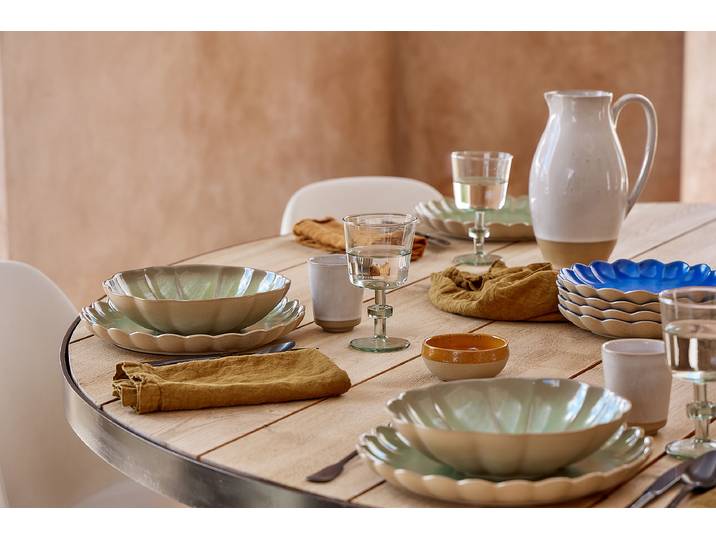 Tafelservice Marrakesh 12-teilig Typ B Grün/Vintage Grün