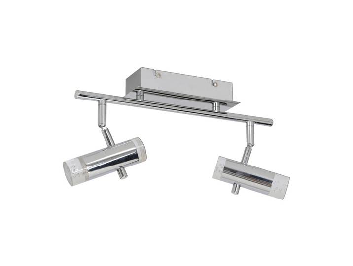 Näve Led-Strahler, Klar, Chromfarben, Metall, Kunststoff, 34 cm, Lampen & Leuchten, Innenbeleuchtung, Spots & Strahler, Deckenspots