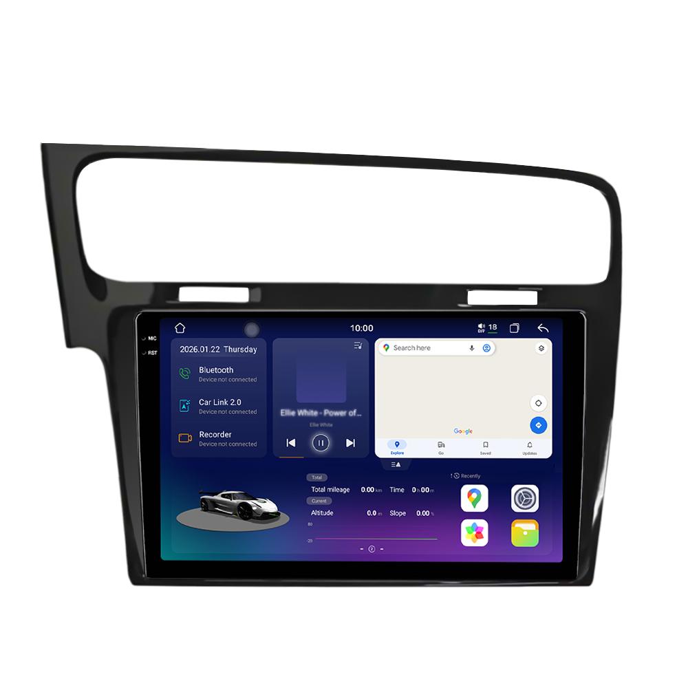 2K-Display Android Radio für VW Golf 7 2013-2017 CarPlay Android Auto Upgrade Navi Bluetooth Lenkradsteuerung GPS 6+128GB 4G LTE