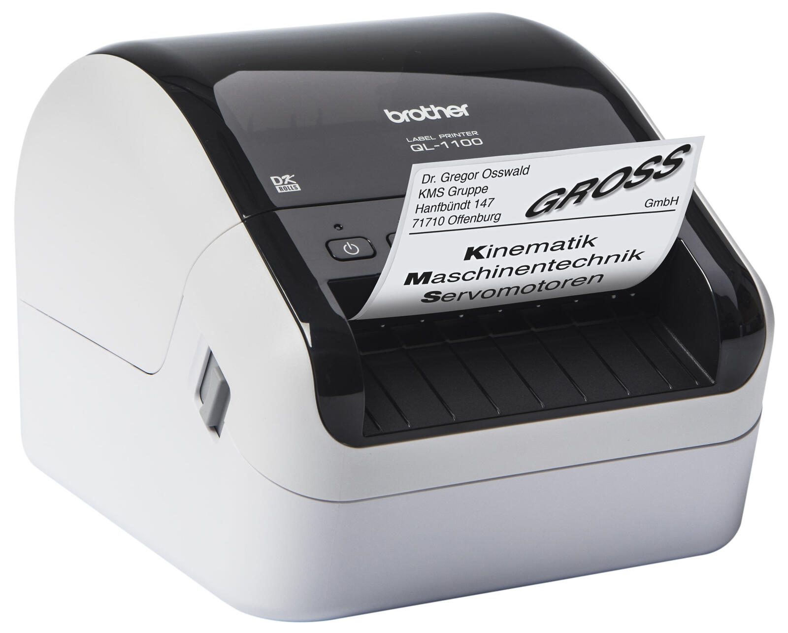 Brother QL-1100C Etikettendrucker Thermodirekt 300 x 300 DPI 110 mm/sek Kabelgebunden
