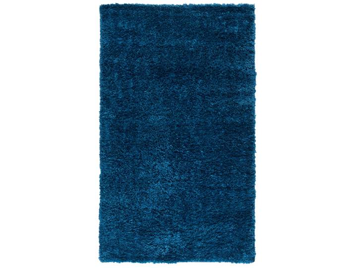 Tapis shag en polypropylène bleu, 122 x 183 cm