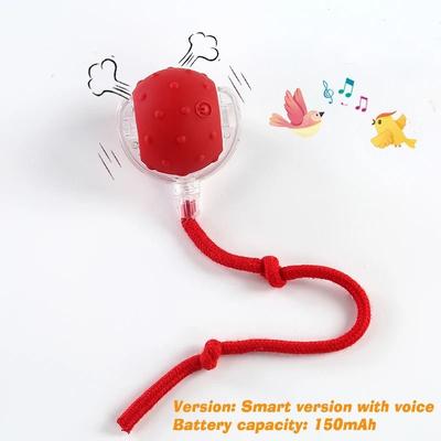 Uplifted Finds Aero Glide Smart Tail Spin Rolling Ball red Ball With Sound