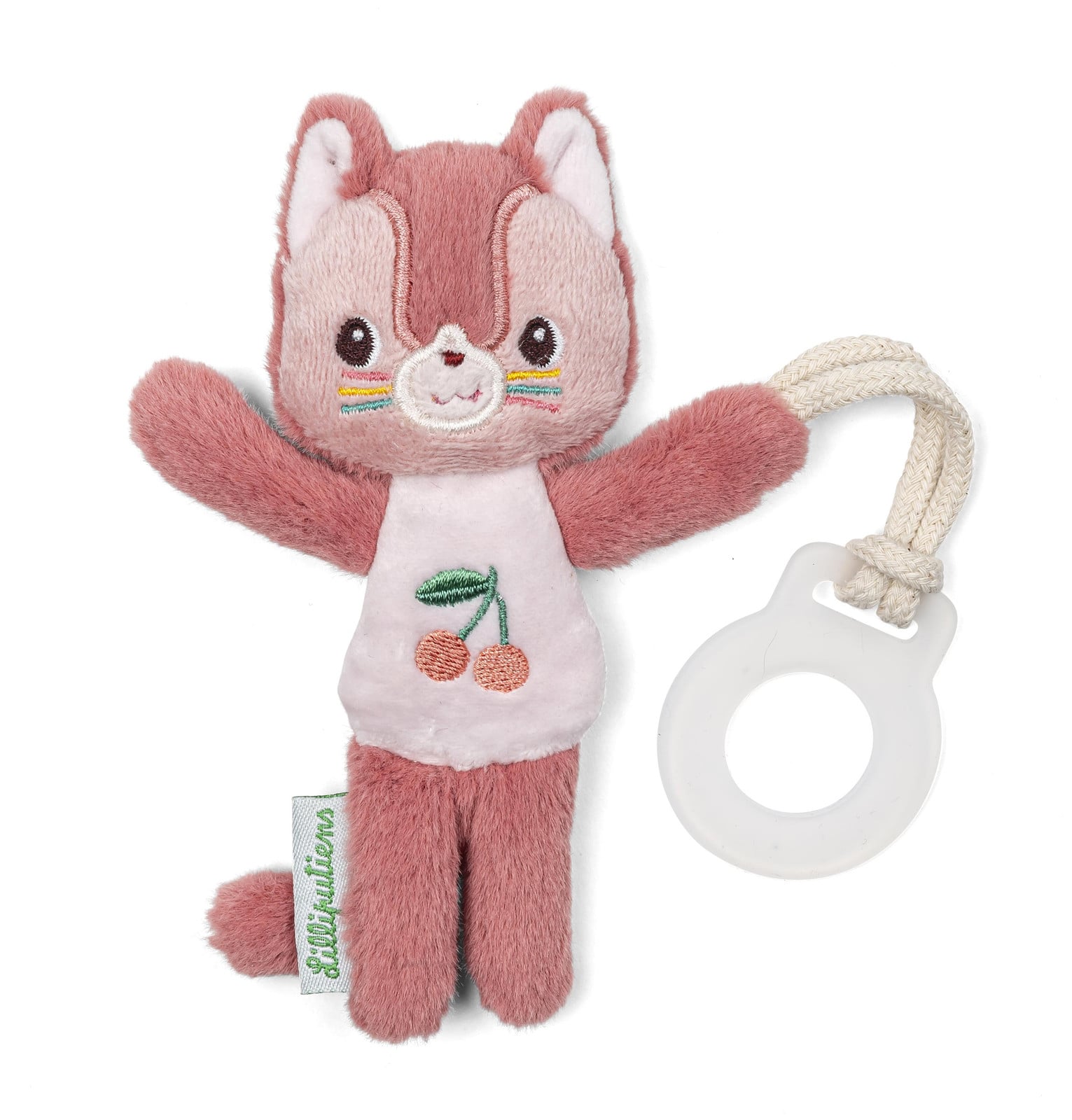 Lilliputiens Knuffel Mini Slaapvriendje Jeanne Kat die in het donker oplicht