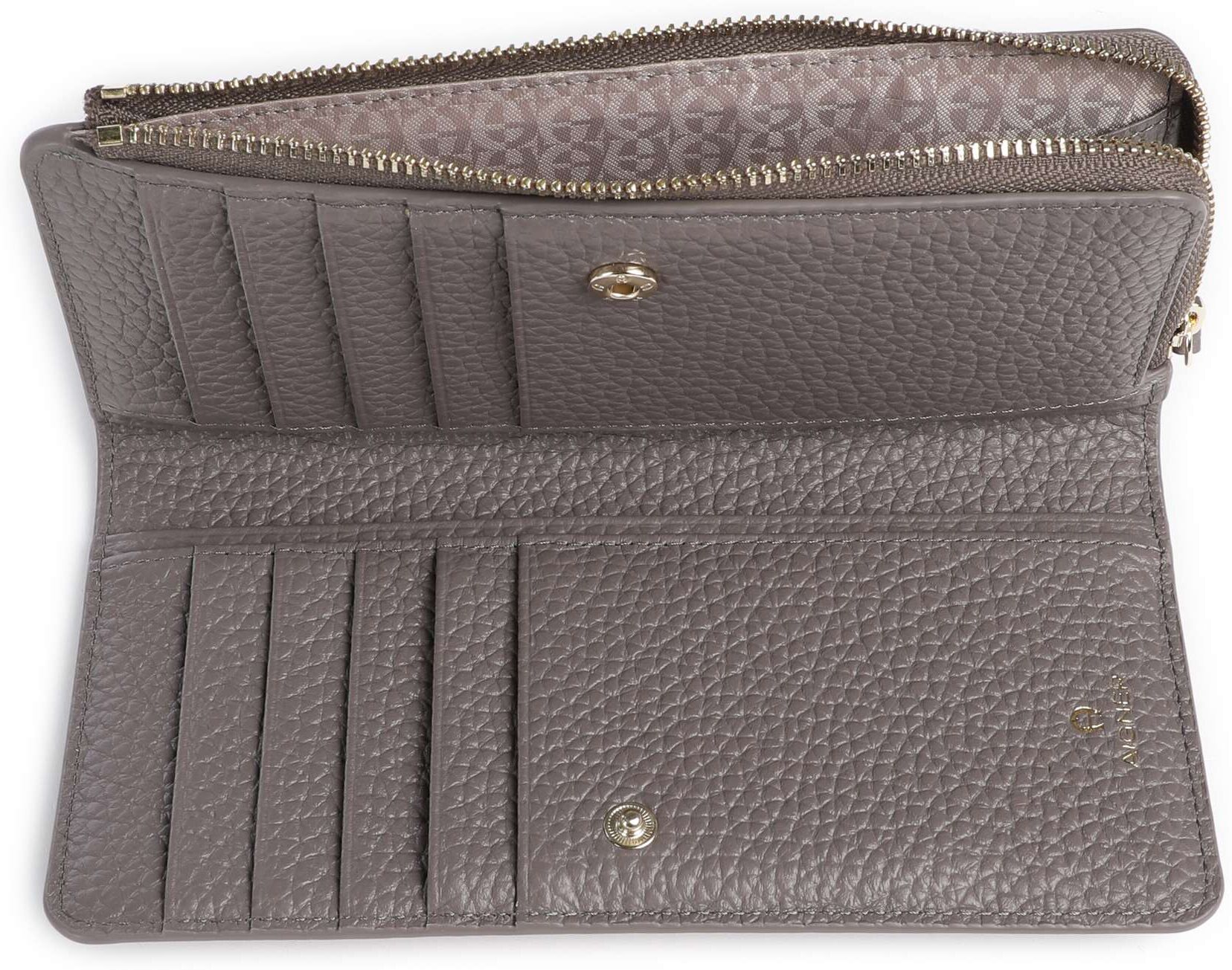 Aigner Carré Soft Geldbörse, grau