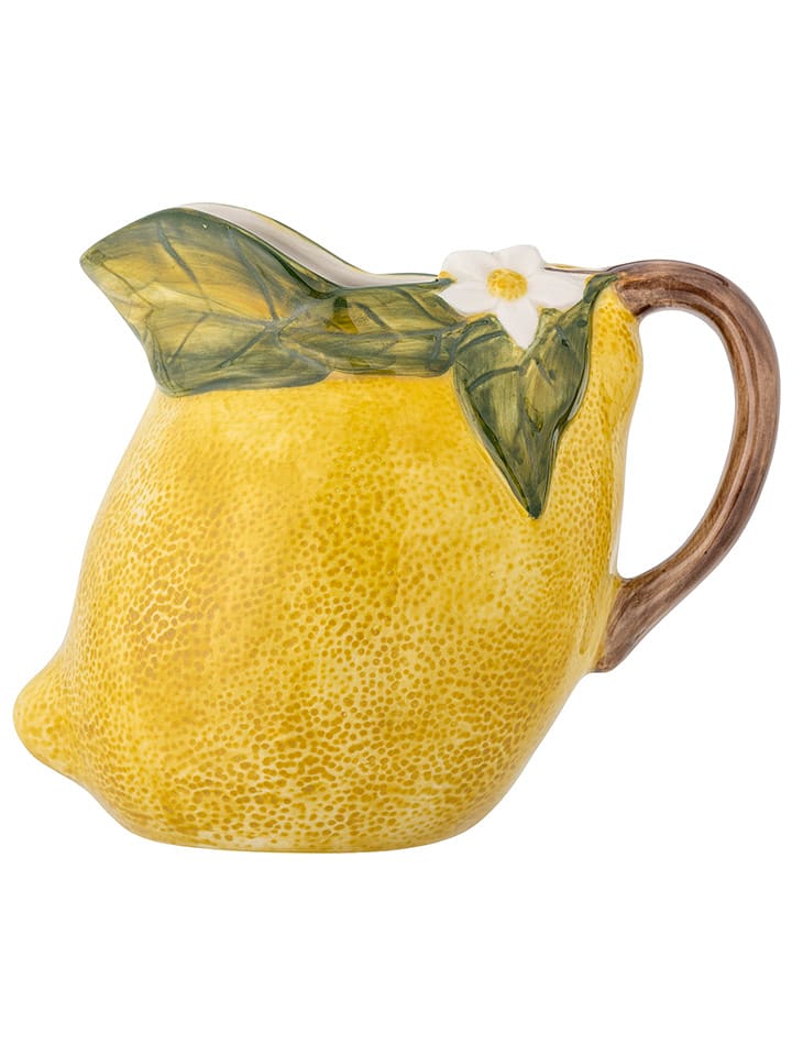 Bloomingville Krug "Limone" in Gelb - (B)19,5 x (H)16 cm - onesize