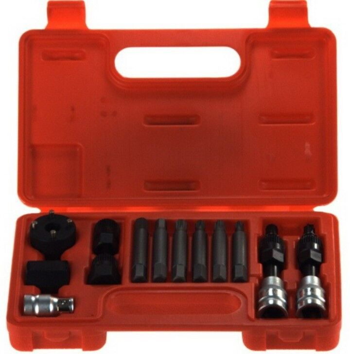 TOPTUL JGAI1301 Mounting Tool Kit, alternator freewheel clutch