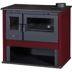 EEK A Küchenofen Holzherd Victoria VIKI LUX bordeaux - 9.1 kW
