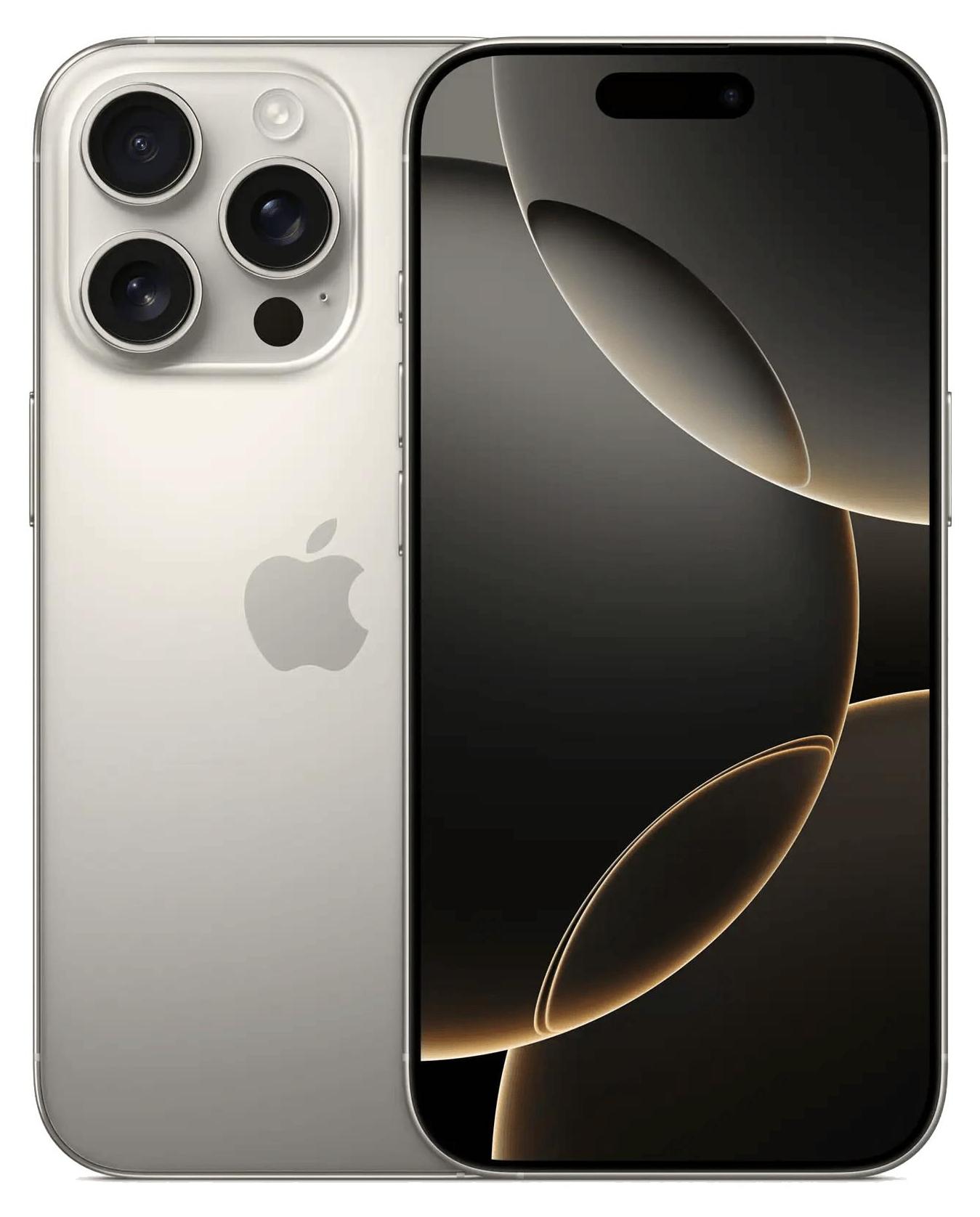 Apple iPhone 16 Pro , 16 cm (6.3"), 2622 x 1206 Pixel, 256 GB, 48 MP, iOS 18, Titan