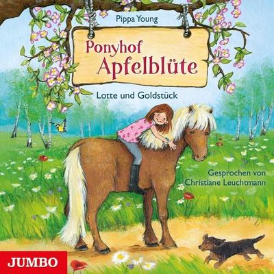 Ponyhof Apfelblüte. Lotte und Goldstück [Band 3] - Pippa Young, Audio, 4056198243626