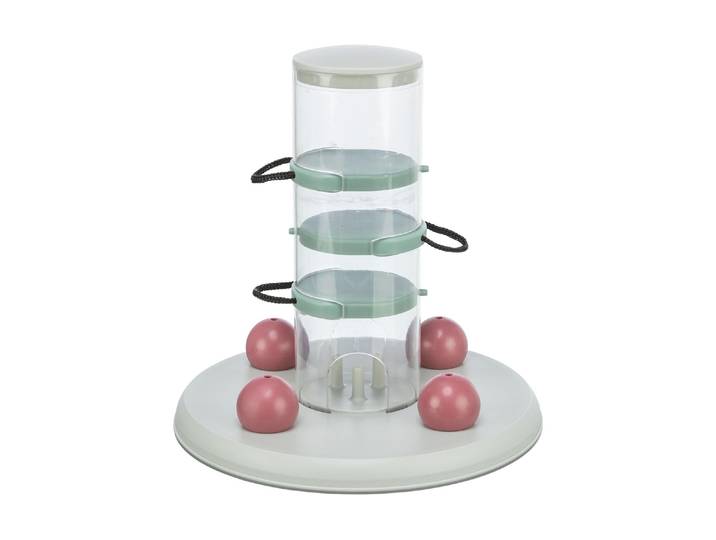 Tier-Intelligenzspielzeug TRIXIE Tower , grau, Tierspielzeuge, Tier-Intelligenzspielzeug