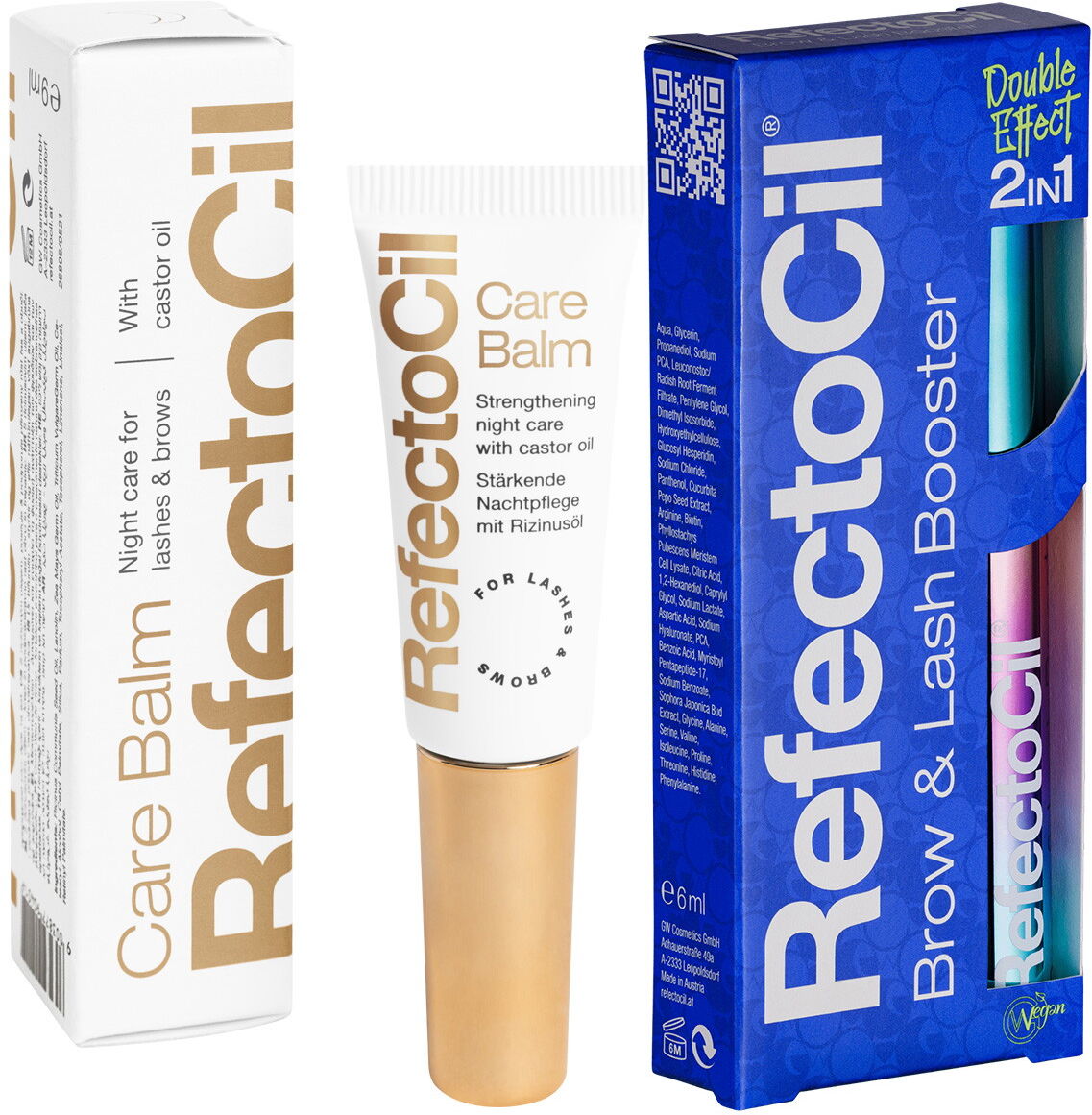 RefectoCil Brow & Lash Booster + Care Balm Set