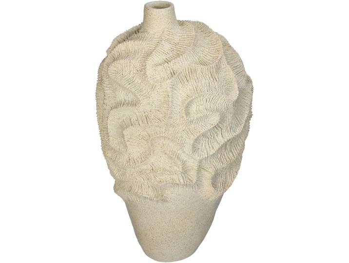 Vase Myko sand Polyresin H 41.2 cm