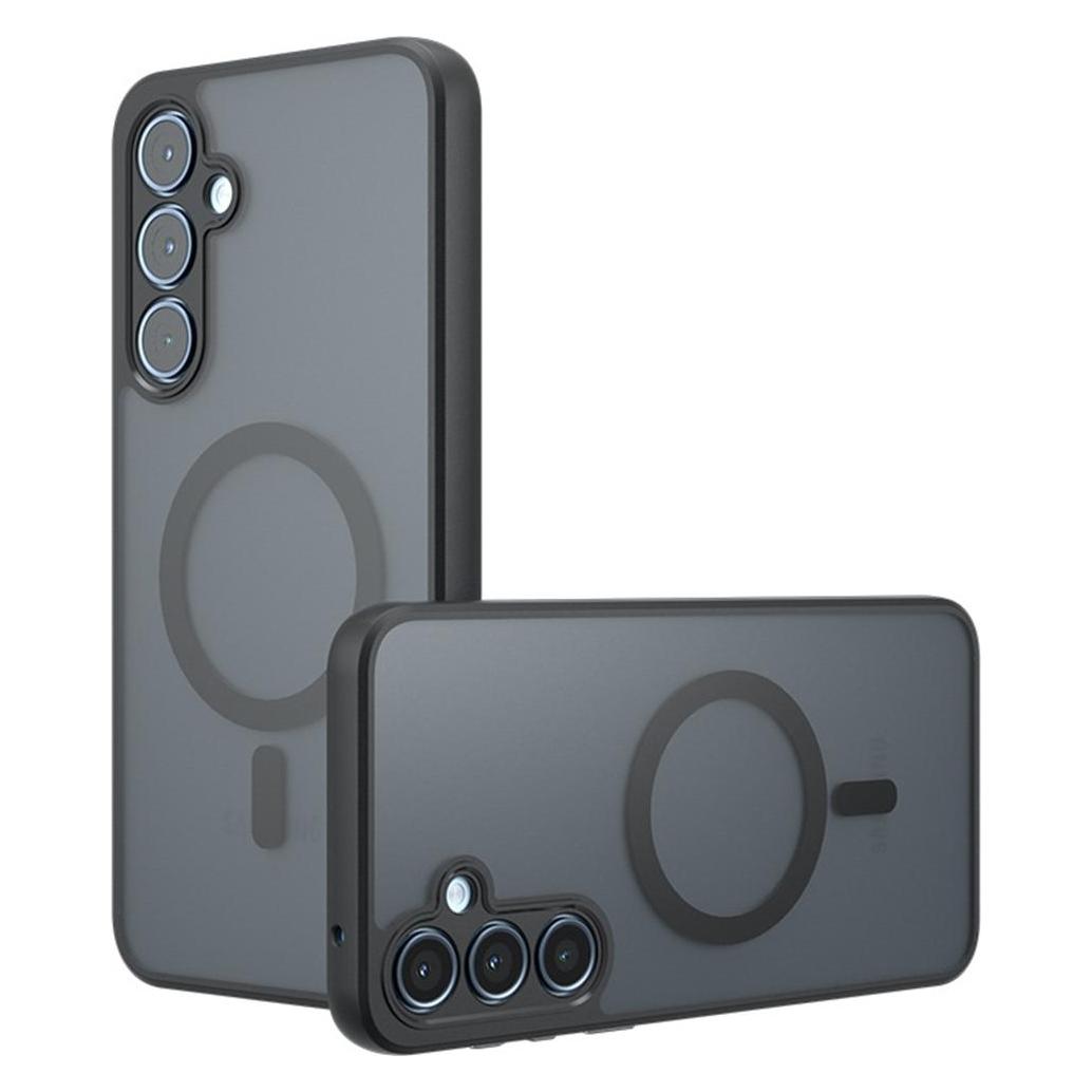 Techsuit - PureFrost MagSafe - Samsung Galaxy S23 - Frosted Black (Samsung Galaxy S23) (59881164)
