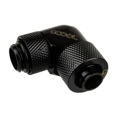 Alphacool Eiszapfen Anschluss 90 Grad G1/4 Zoll AG auf 13/10mm Wasserkühlung-Winkelverbinder
