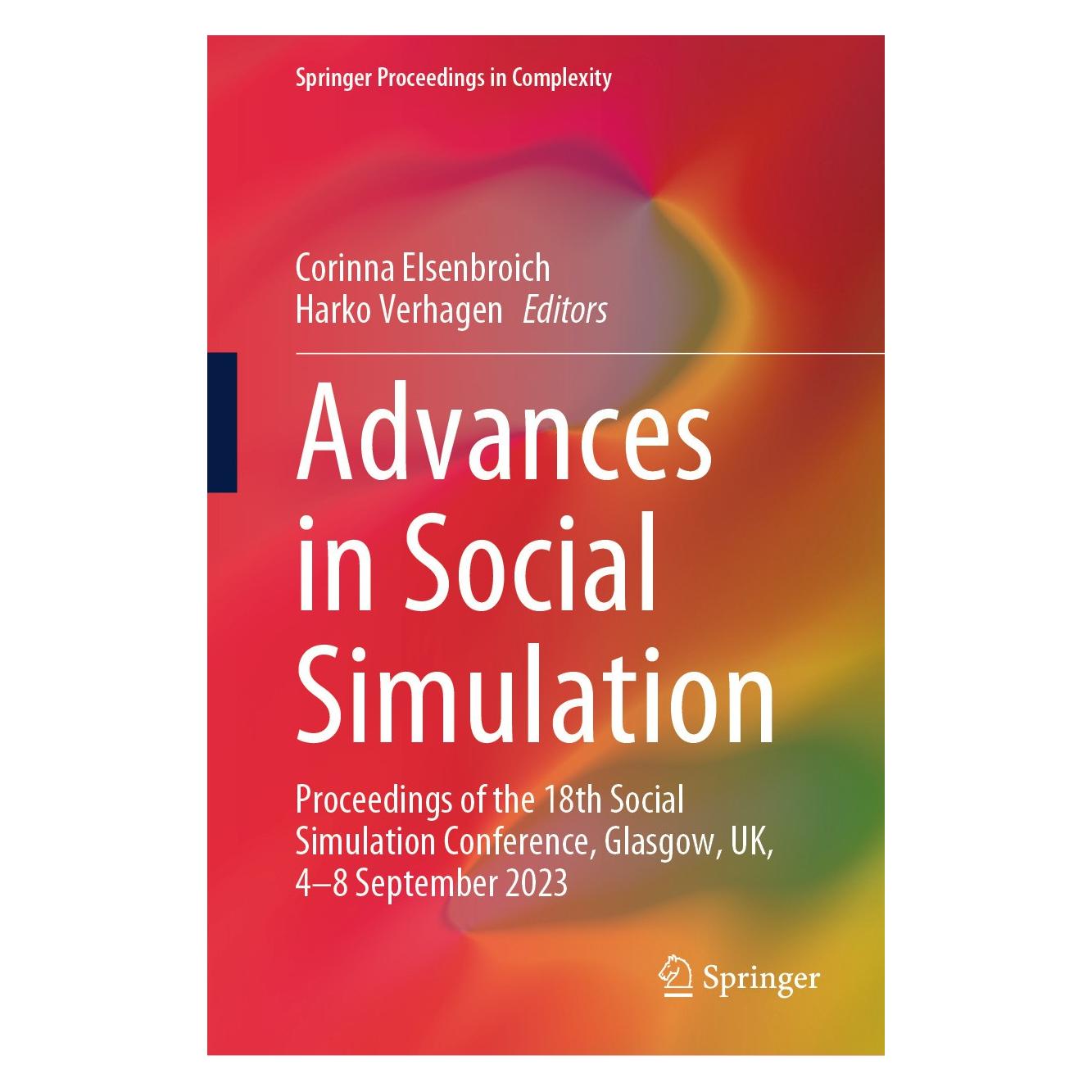 Springer Advances in Social Simulation (Englisch, Hardcover, Corinna Elsenbroich, Harko Verhagen) (9783031577840)