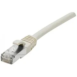 Exertis Connect Patchkabel Cat. 6A, U/UTP, mit Rastnasenschutz, grau, 10,0 m