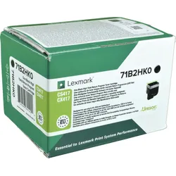 Lexmark Toner 71B2HK0 schwarz