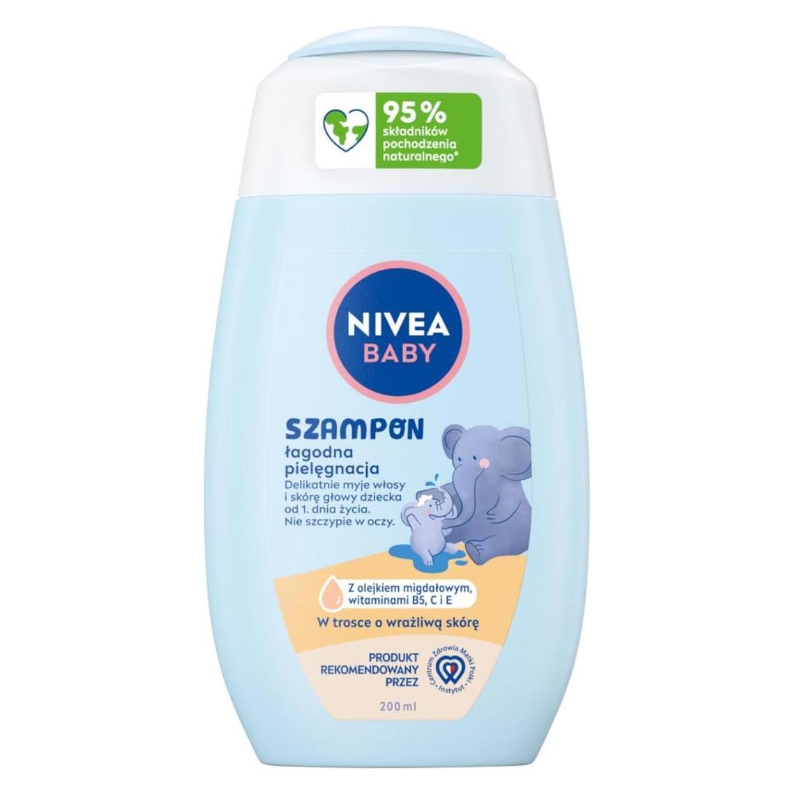 NIVEA Baby Mild Hair Shampoo 200ml (Flüssiges Shampoo, 200 ml) (43070069)
