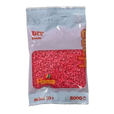 Hama 501-121 - DIY Bügelperlen Mini 10+, ca. 2000 Stück, Pink