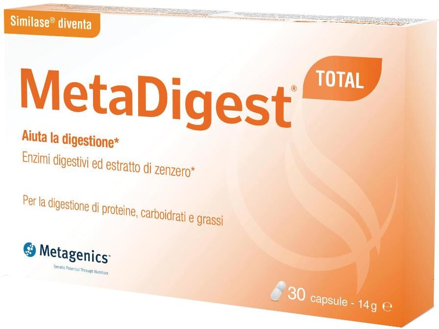 METAGENICS BELGIUM bvba MetaDigest TOTAL, 30 capsule