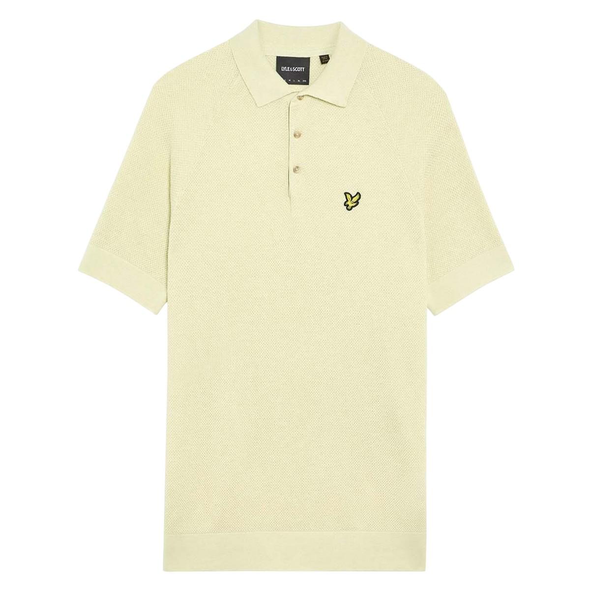 Lyle & Scott - Poloshirt für Herren, Jerseyware, Leinen-Mischung (Beige)