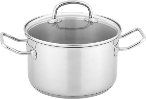 Pierro Elegance Traditionele pan met deksel, Nois, 2,6 liter, 18x11 cm
