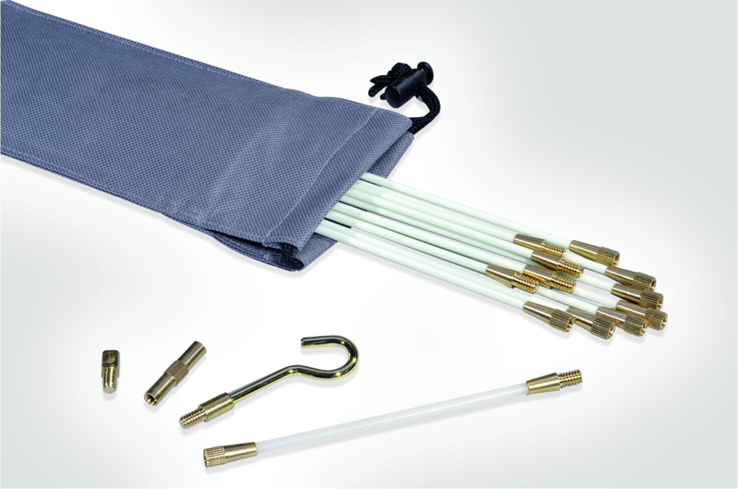 HellermannTyton Cable Scout Basis-Set 10x4x1000mm weiß CS-SB (897-90000)