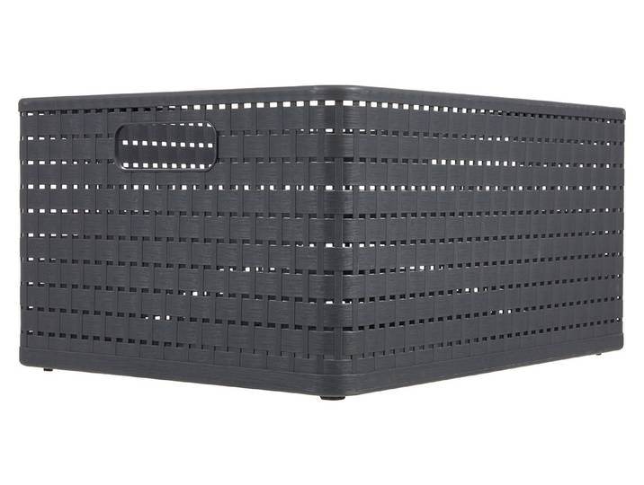 Rotho Korb Country Anthrazit 21.5 × 33 × 43 cm 28 l