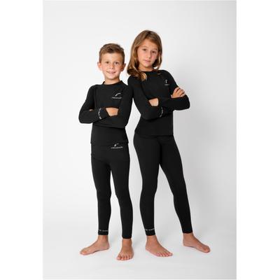Thermounterhemd REUSCH "Underwear", Jungen, Gr. 146, EURO-Größen, schwarz, 96% Polyamid, 4% Elasthan, unifarben, Unterhemden Thermounterhemd, für alle sportlichen Aktivitäten