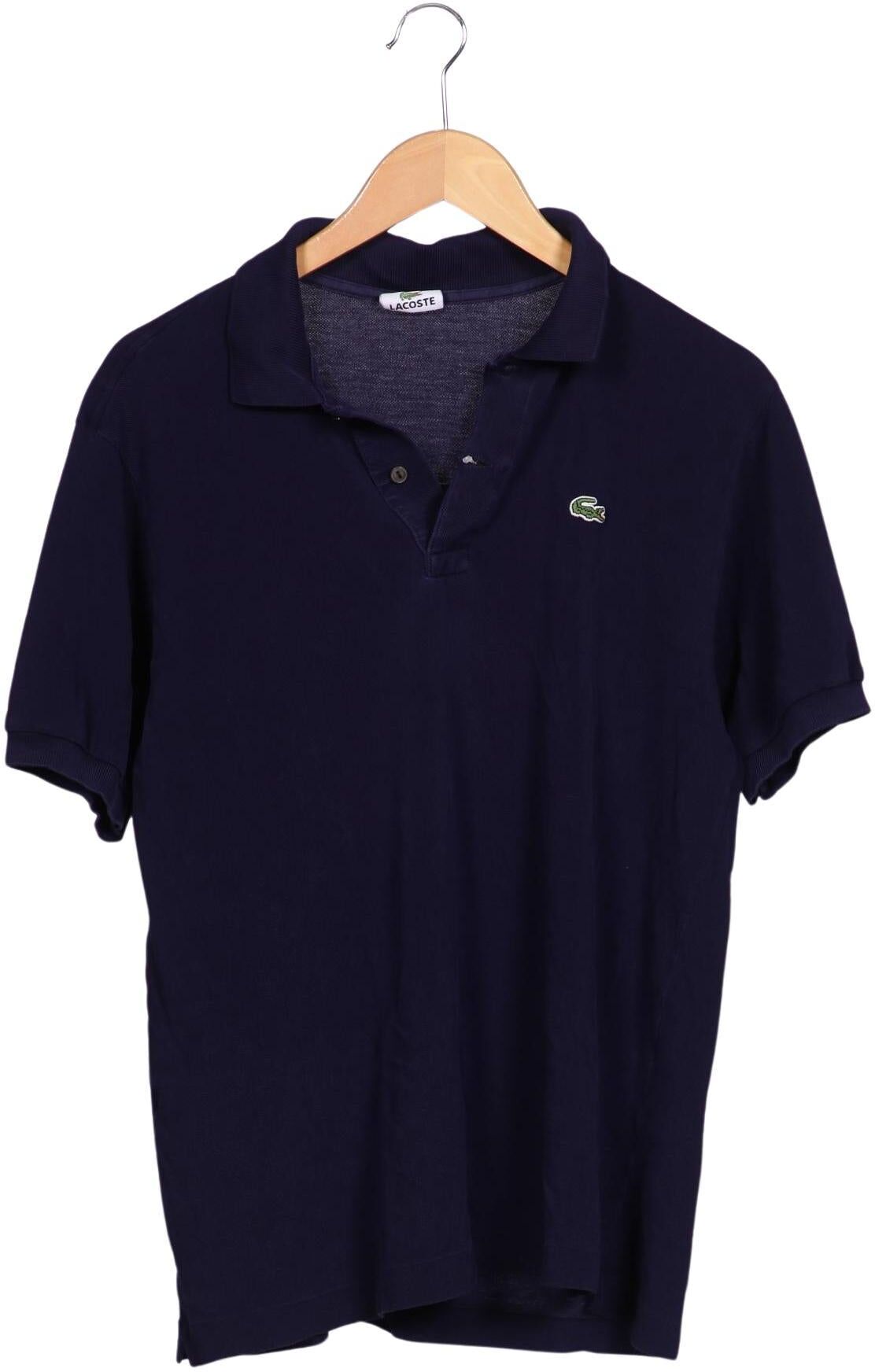 Lacoste Herren Poloshirt, Marineblau, Gr. L (Lacoste 5), Baumwolle - Second Hand