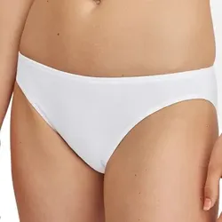 Calida Essential Cotton Low Cut Brief Weiß Baumwolle Large Damen