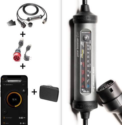 juice technology JUICE BOOSTER 3 air Mobile Ladestation Typ 2 Mode 2 16 A 11 kW RFID, App