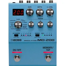 BOSS (Electronics) MD-200 Pedal, Effektpedal, Blau