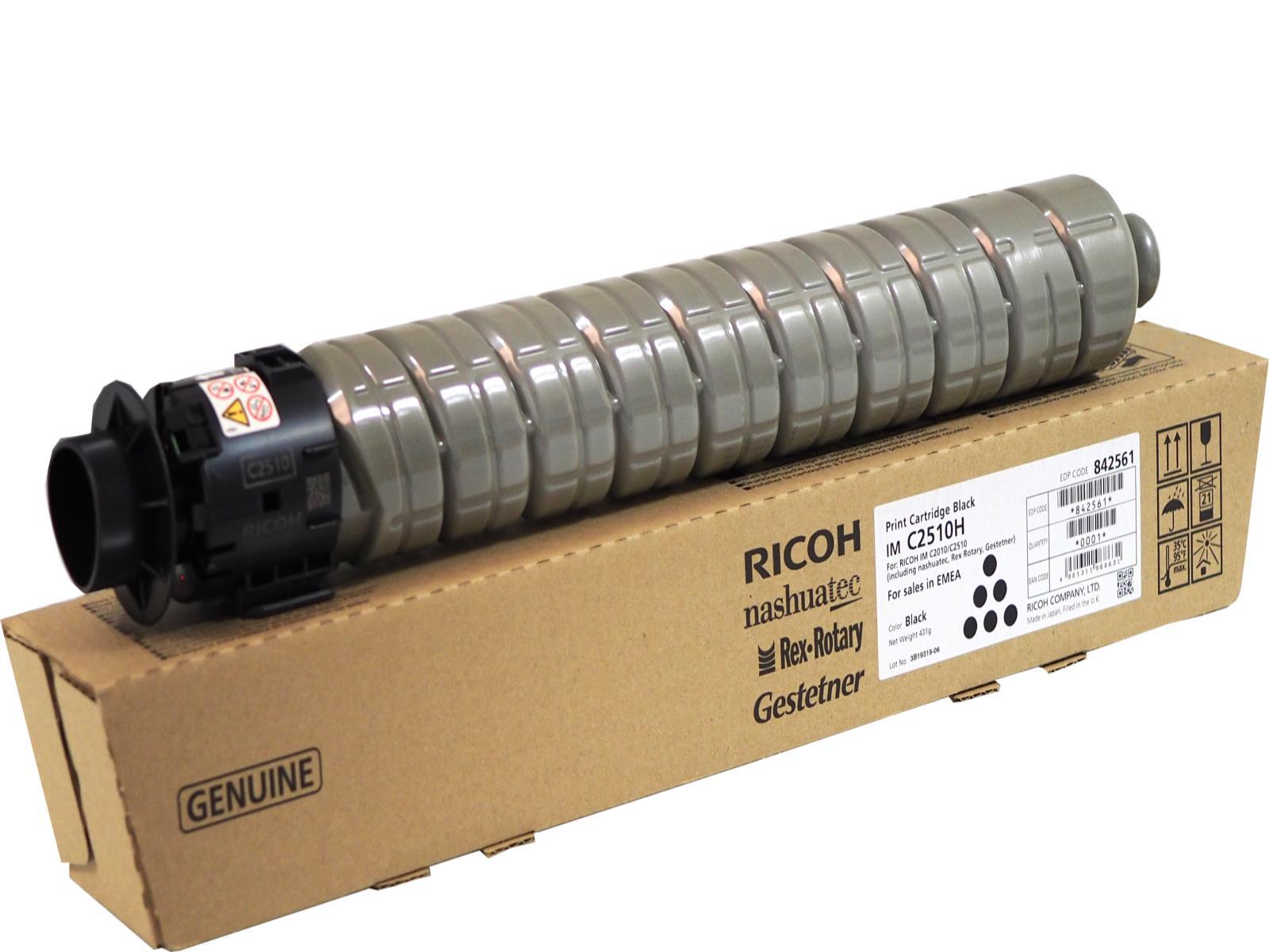 Ricoh Original IM C2010 C2510 Toner - black (842561)