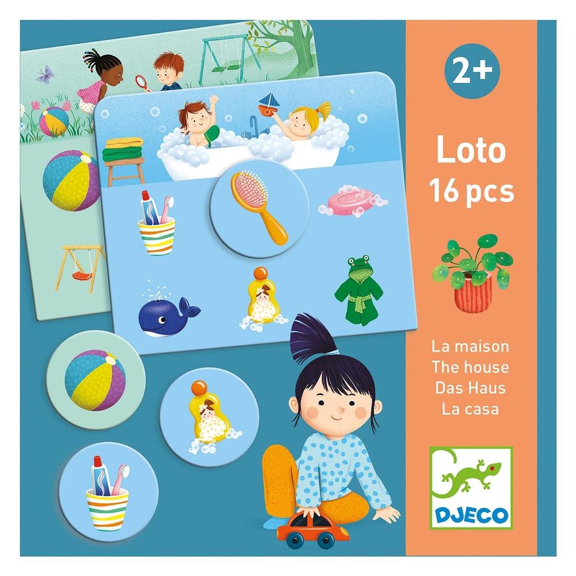 Djeco Lernspiel Lotto Haus (mult) (DJ08192)
